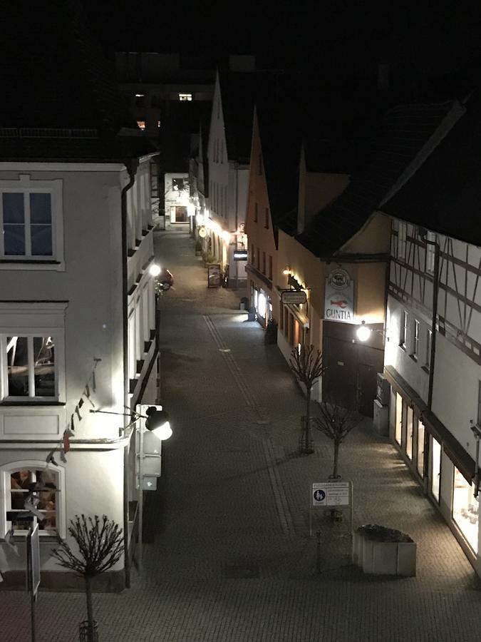 Hotel Guntia Boardinghouse Günzburg Eksteriør billede